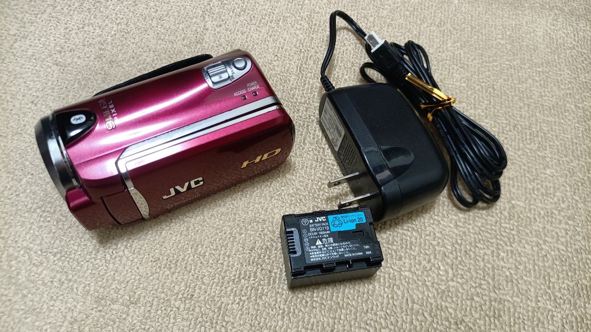 JVC　エブリオ　デジタルビデオカメラ　GZ-HM570　修理品