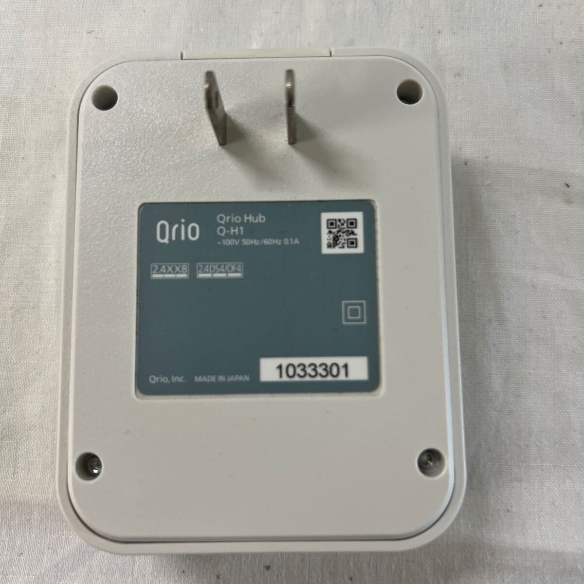  ▲ Qrio Hub キュリオハブ スマートロック Smart Lock Q-H1 Wi-Fi Bluetooth【OTUS-329】_画像3