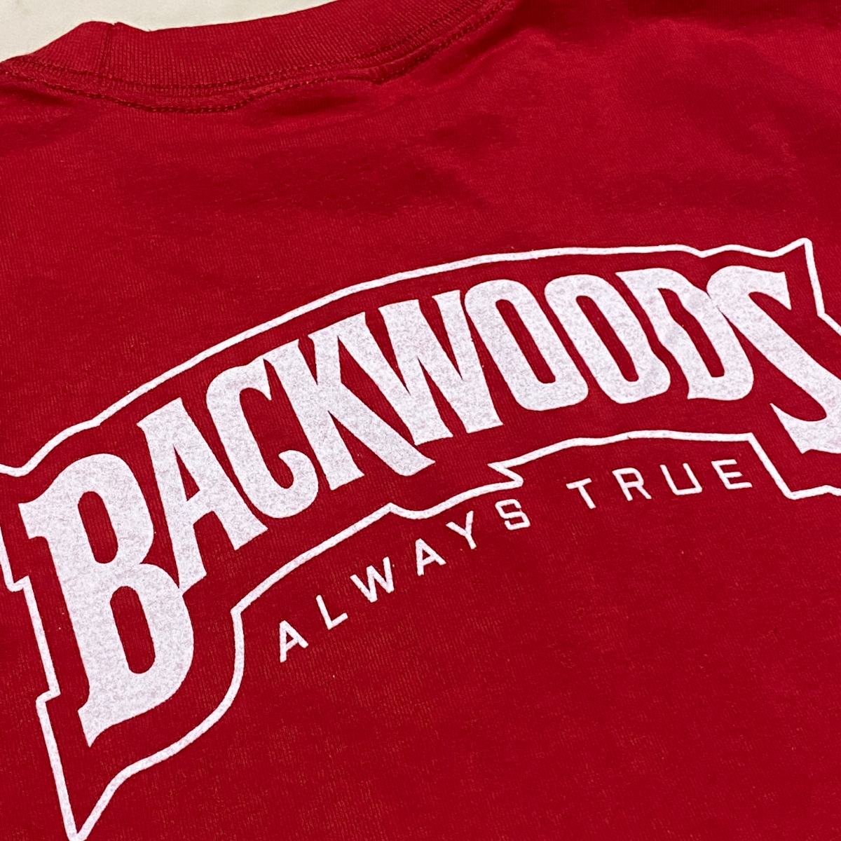 LA発 【3XL】 PUFF PUFF PASS アンダーグラウンド グラフィック ヘビーウェイト 半袖 Tシャツ 赤 BACKWOODS バックウッズ Tabacco_画像6