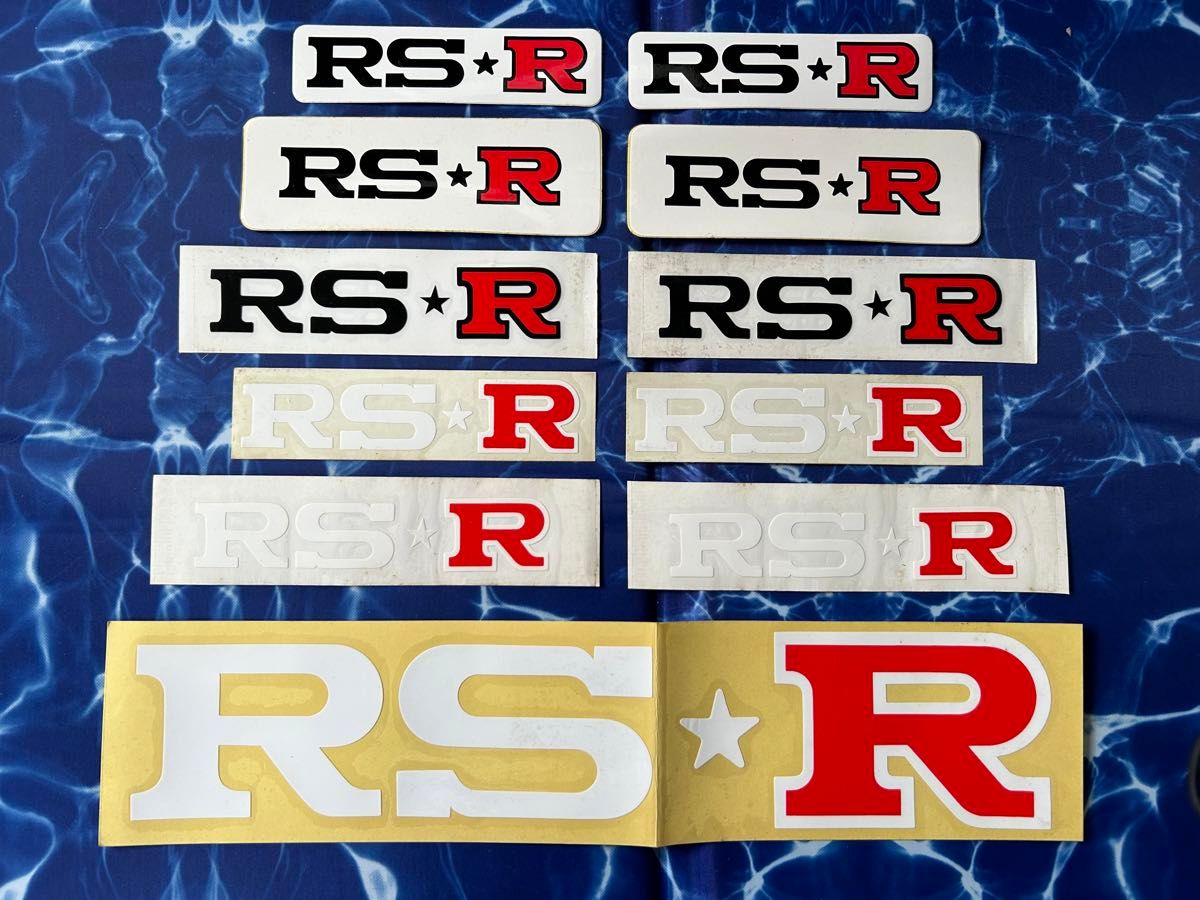 RSR.、特大、ＲＳ☆Ｒ、ステッカー