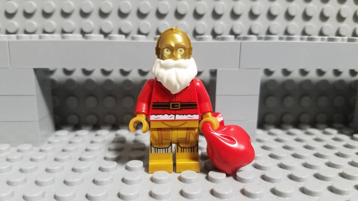 レゴ スター・ウォーズ サンタクロース プロトコルドロイド C-3PO ミニフィグ 大量出品中 同梱可能 正規品の画像1