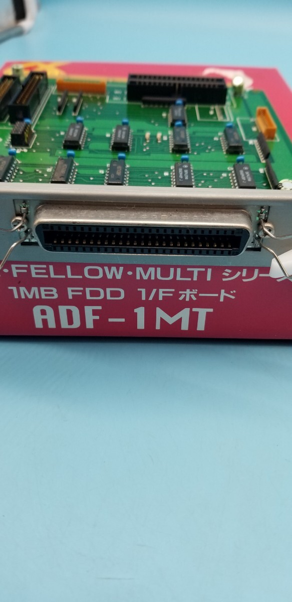 長期保管品 アルファデータ フロッピーディスク インターフェース 1MB ADF-1MT NEC PC98 MATE FELLOW MULTI αDATA 動作未確認_画像3