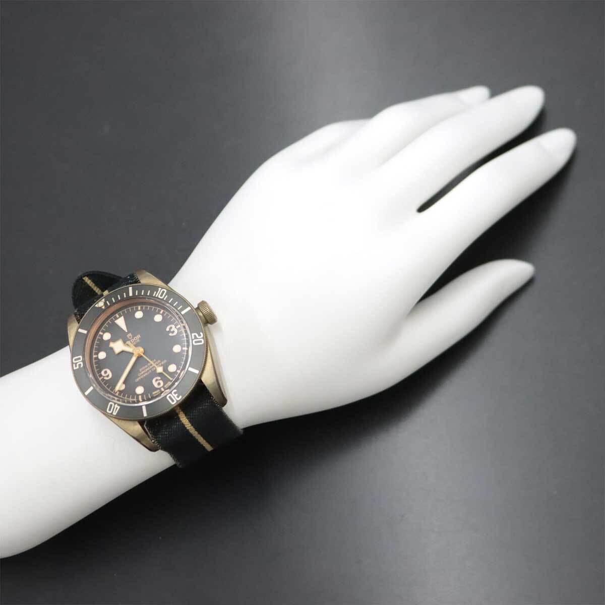 チューダー チュードル TUDOR ヘリテージ ブラックベイ ブロンズ 79250BA メンズ 腕時計 自動巻き Heritage Black Bay 90233436の画像4