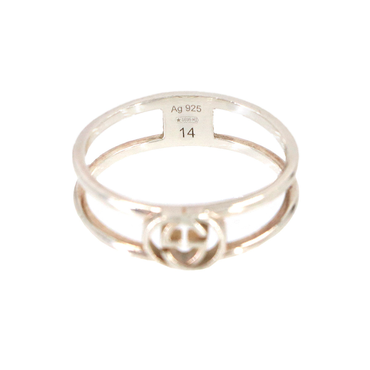 グッチ GUCCI インターロッキングG #14 リング SV シルバー 指輪 Interlocking G Ring 90229533_画像5