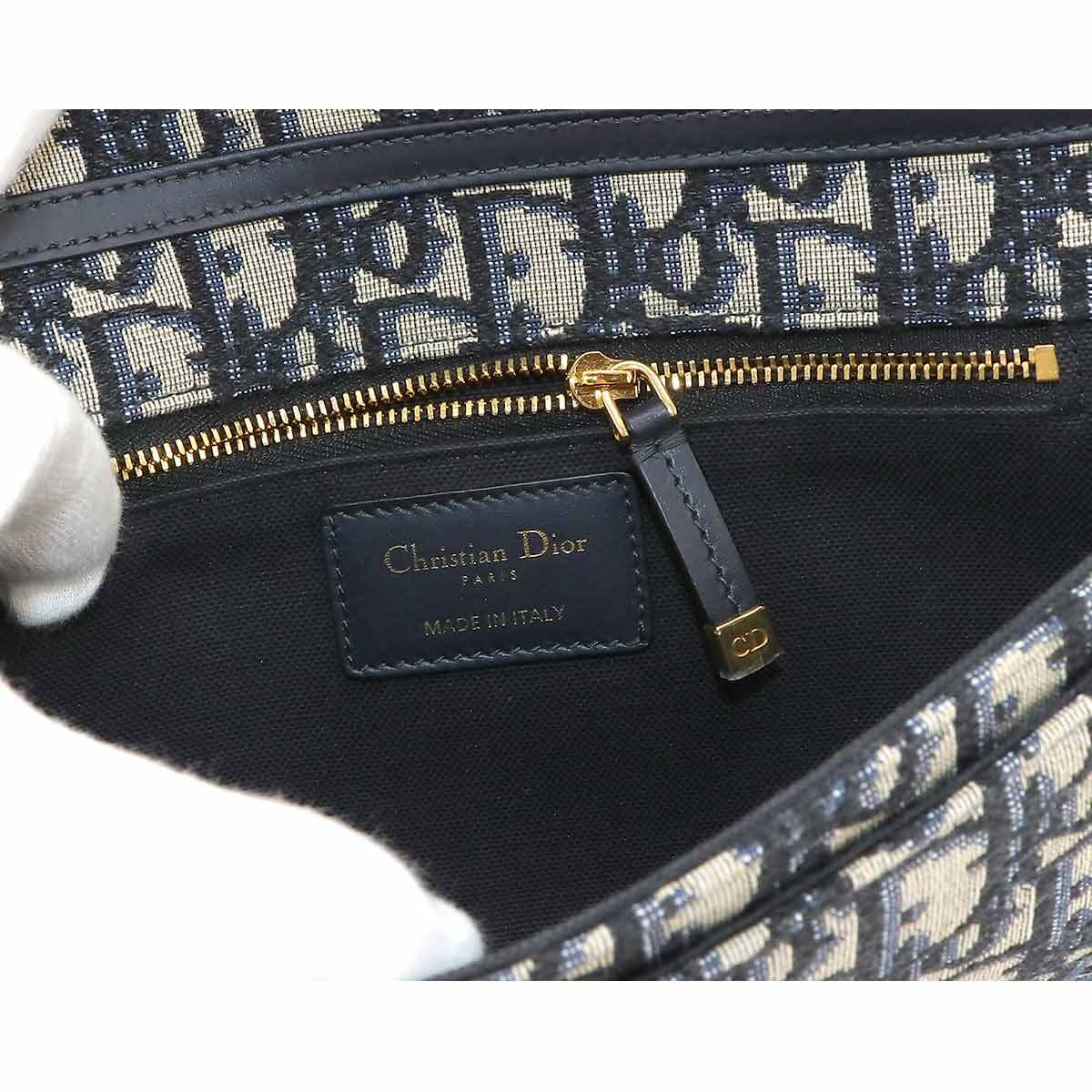 新品同様 クリスチャン ディオール Christian Dior オブリーク 30 モンテーニュ 2way クラッチ チェーン ショルダー バッグ 90233196_画像7