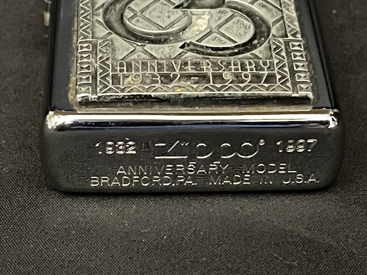 ZIPPO ANNIVERSARY 65周年 記念モデル ジッポー オイルライター の画像4