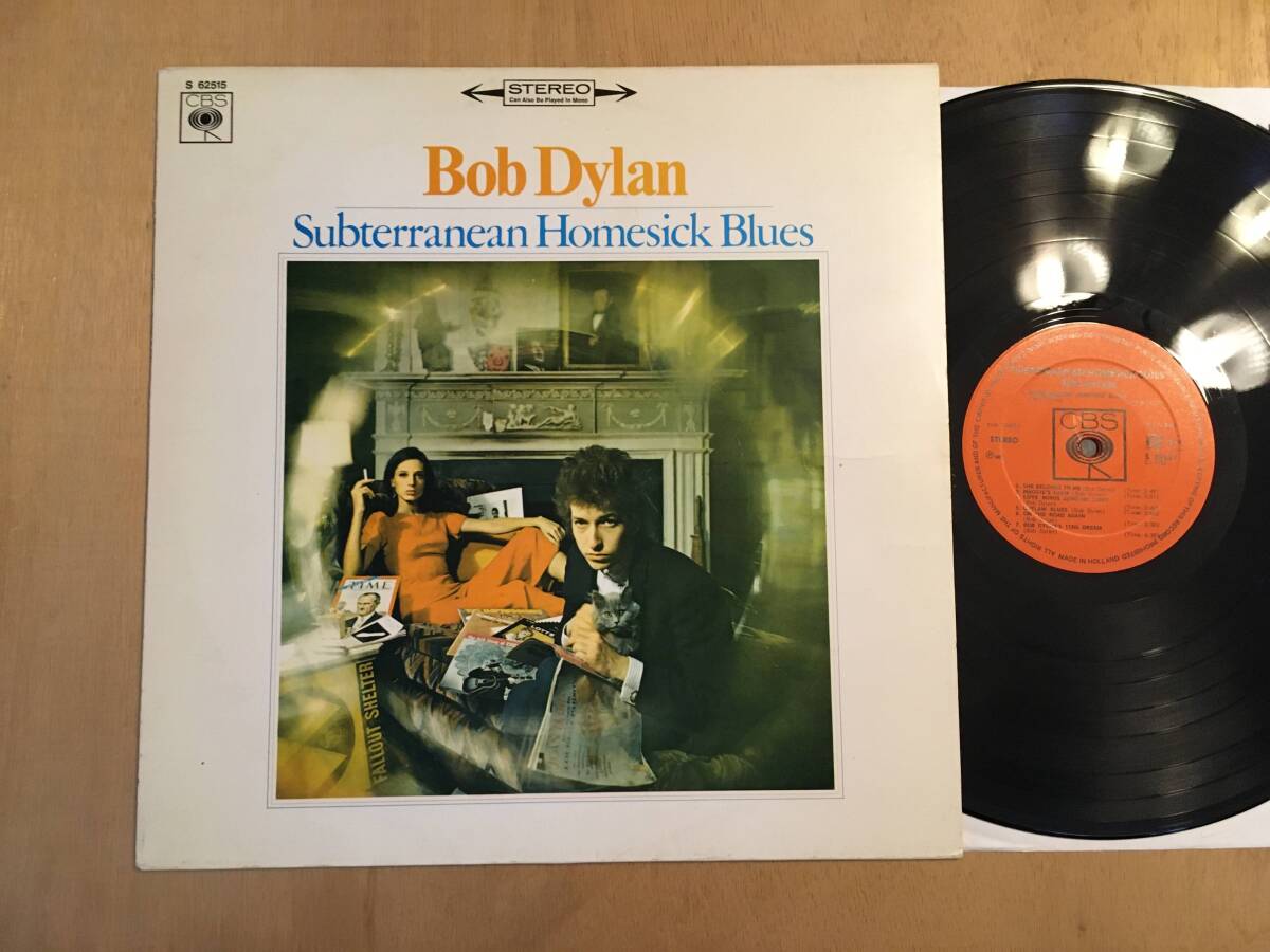 タイトル違いオランダ盤 Bob Dylan / Subterranean Homesick Blues (Bringing It All Back Home) の画像1