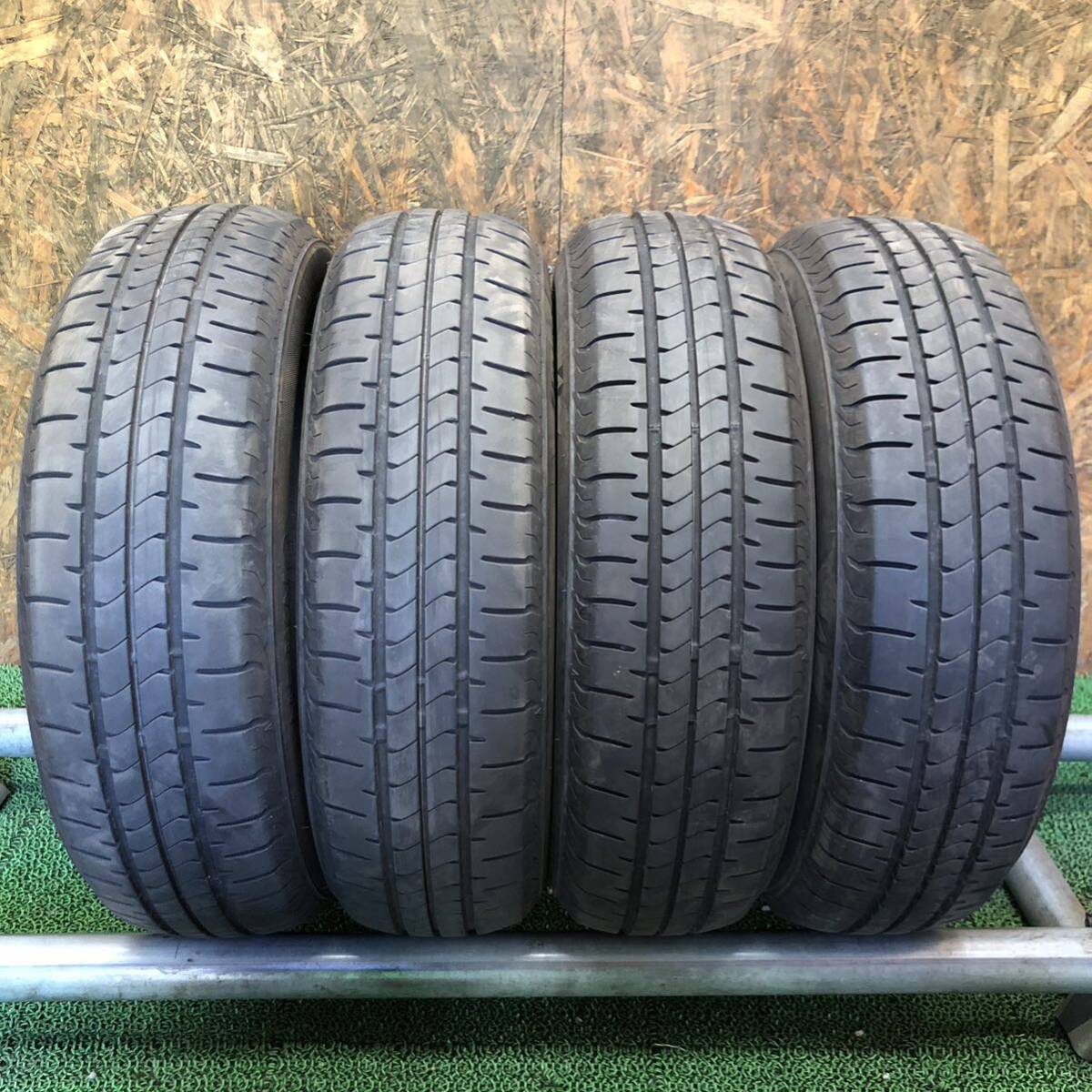 BS　NEWNO　165/55R14　79S　極上バリ山4本価格　G-128　福岡　★引き取り大歓迎★23年製★即決サービス品★早い者勝ち★　宗像 福津 古賀_画像1