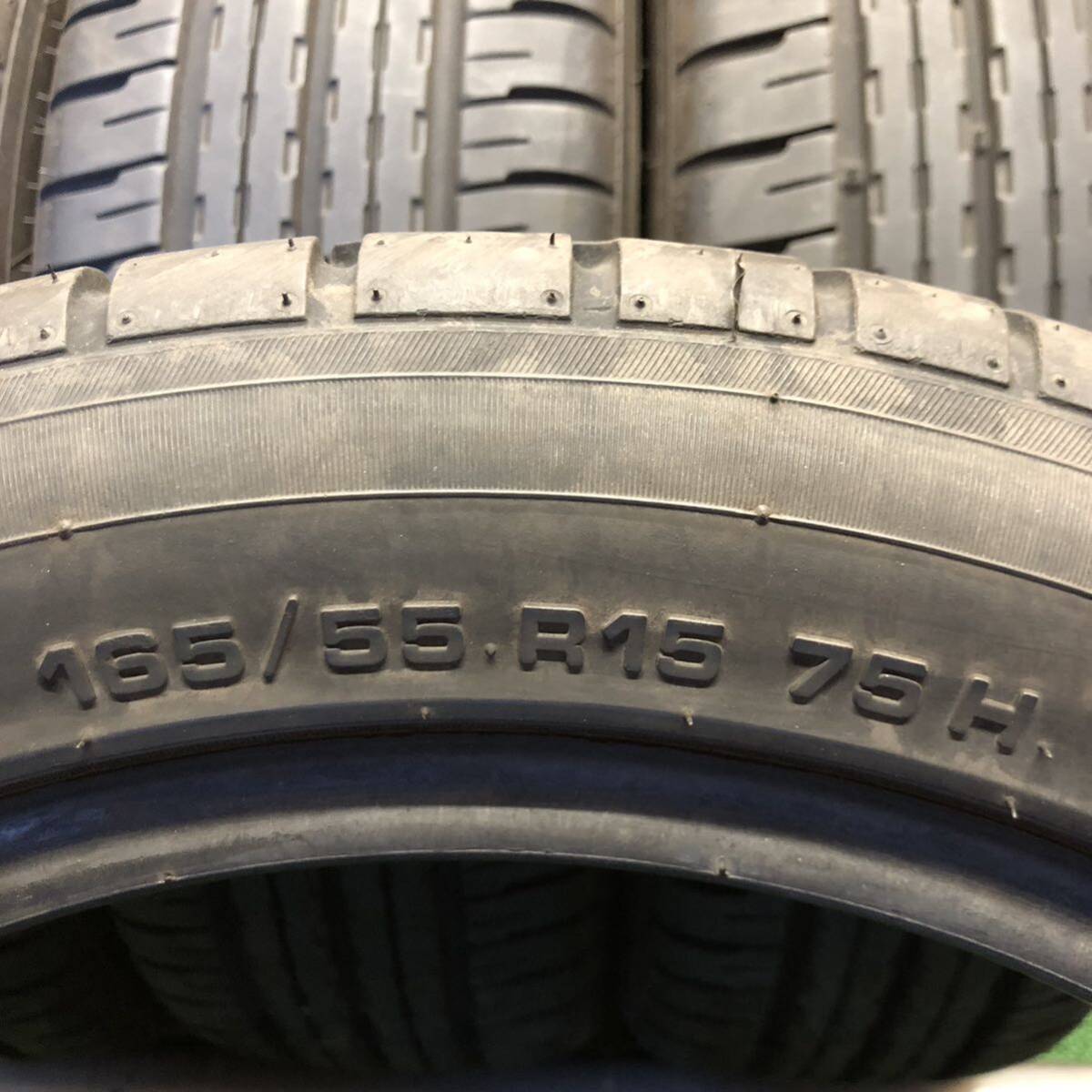 ATR-K　ECONOMIST　165/55R15　75H　極上バリ山4本価格　G-188　福岡　★引き取り大歓迎★格安サービス品★早い者勝ち★人気のサイズ★_画像9