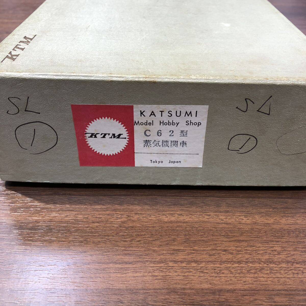 KTM KATSUMI C62 型 蒸気機関車 長期保管品_画像2