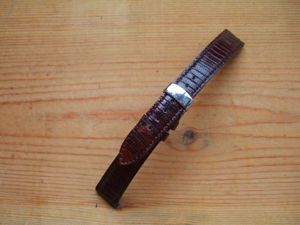 Mimosamimo The наручные часы ремень D пряжка часы частота ящерица LIZARD Lizard 16mm Brown светло-коричневый тон 