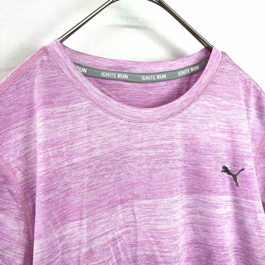 PUMA プーマ　レディース　Tシャツ　半袖　ピンク　ランニング　スポーツ_画像2