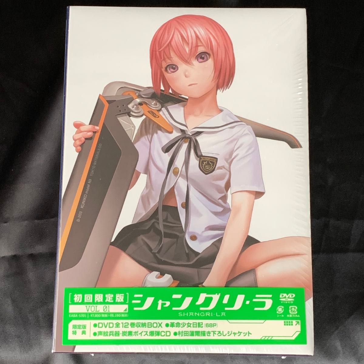 シャングリ・ラ DVD 初回限定版 1 2 4 5 SHANGRI-LA イラスト シャングリ・ラ DVD 初回限定版 1 2 4 5 SHANGRI-LA イラスト