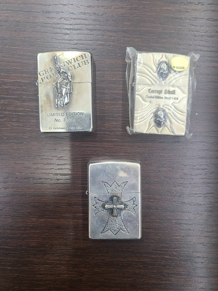 #4333-A　ジッポ　ZIPPO　オイルライター　made U.S.A　SOLID　BRASS　ゴールドカラー　立体メタル　おまとめ　20個　喫煙グッズ_画像6