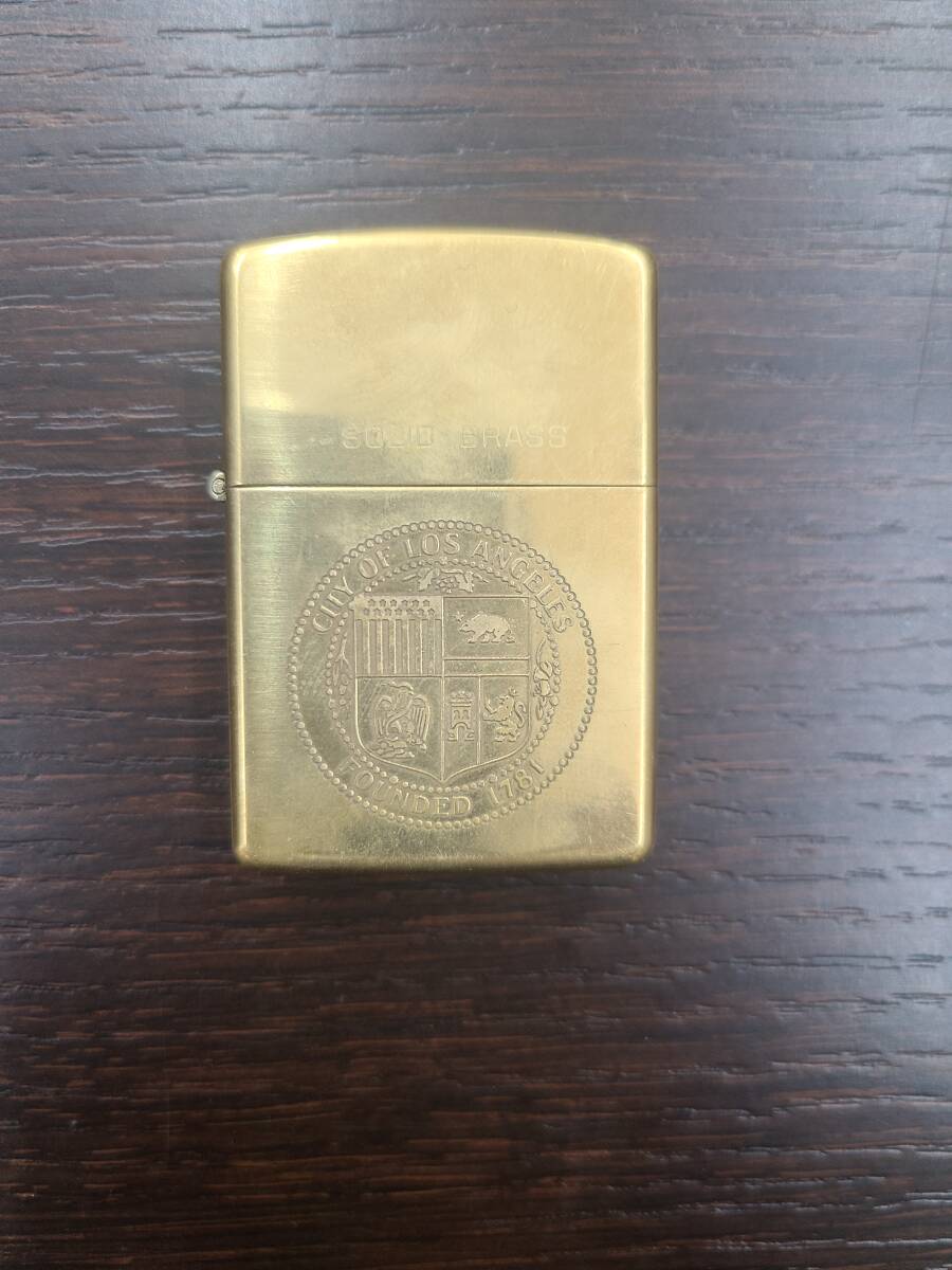 #4333-A ジッポ ZIPPO オイルライター made U.S.A SOLID BRASS ゴールドカラー 立体メタル おまとめ 20個 喫煙グッズの画像7