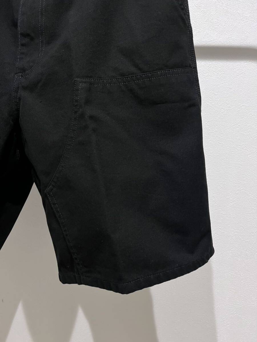 Carhartt DOUBLE KNEE SHORT BLACK カーハート ダブルニー ショーツ ハーフパンツ ブラック W31 新品未使用_画像4