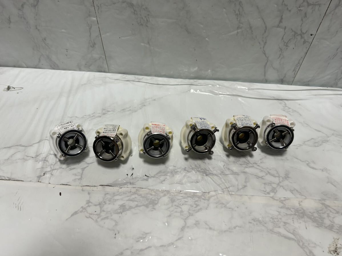 洗濯機　給水ホース接続器具　ニップル　5個　水道蛇口ビス接続　未使用品_画像2