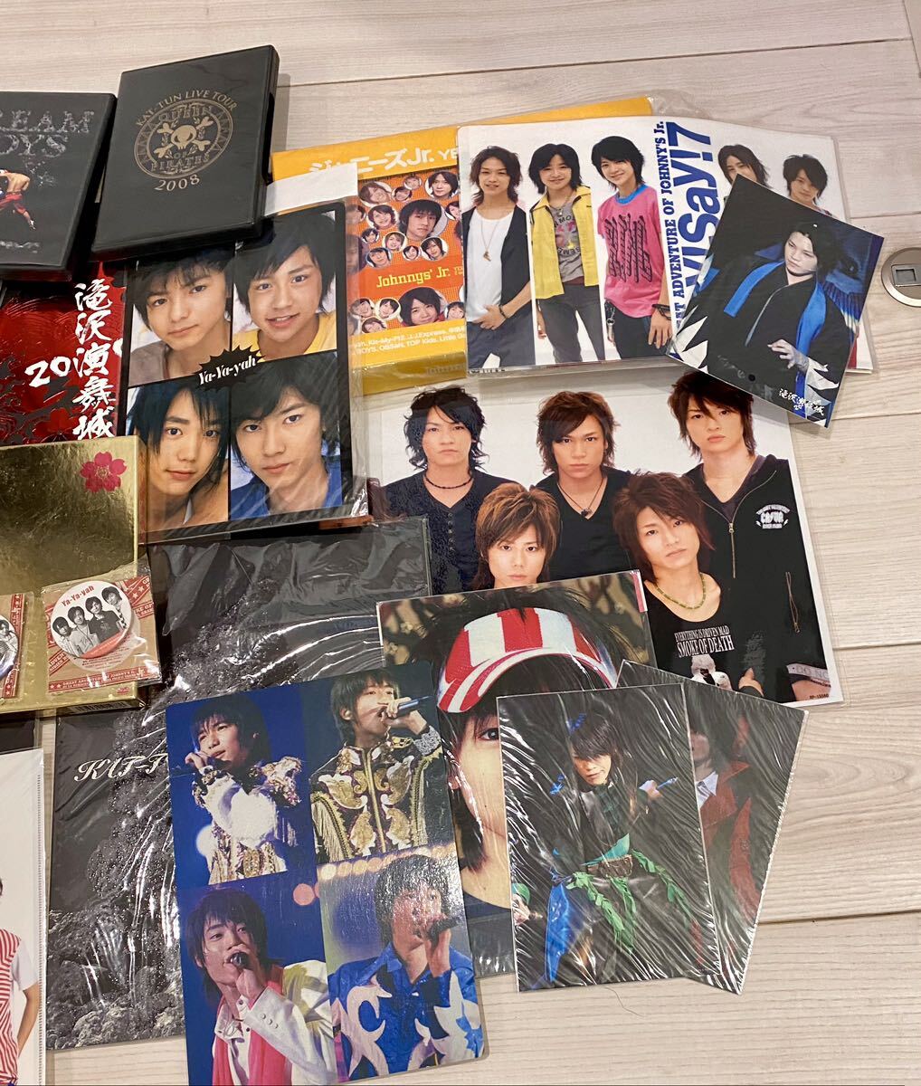 ジャニーズ　滝沢秀明　KAT-TUN 写真集　Hey!Say!JUMP グッズ　DVD いろいろ_画像2