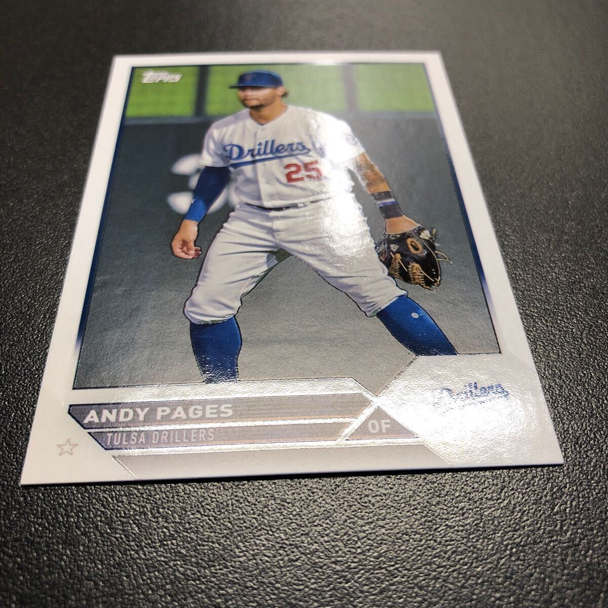Andy Pages 2023 Topps Pro Debut #PD-99 Tulsa Drillers Dodgers_画像7