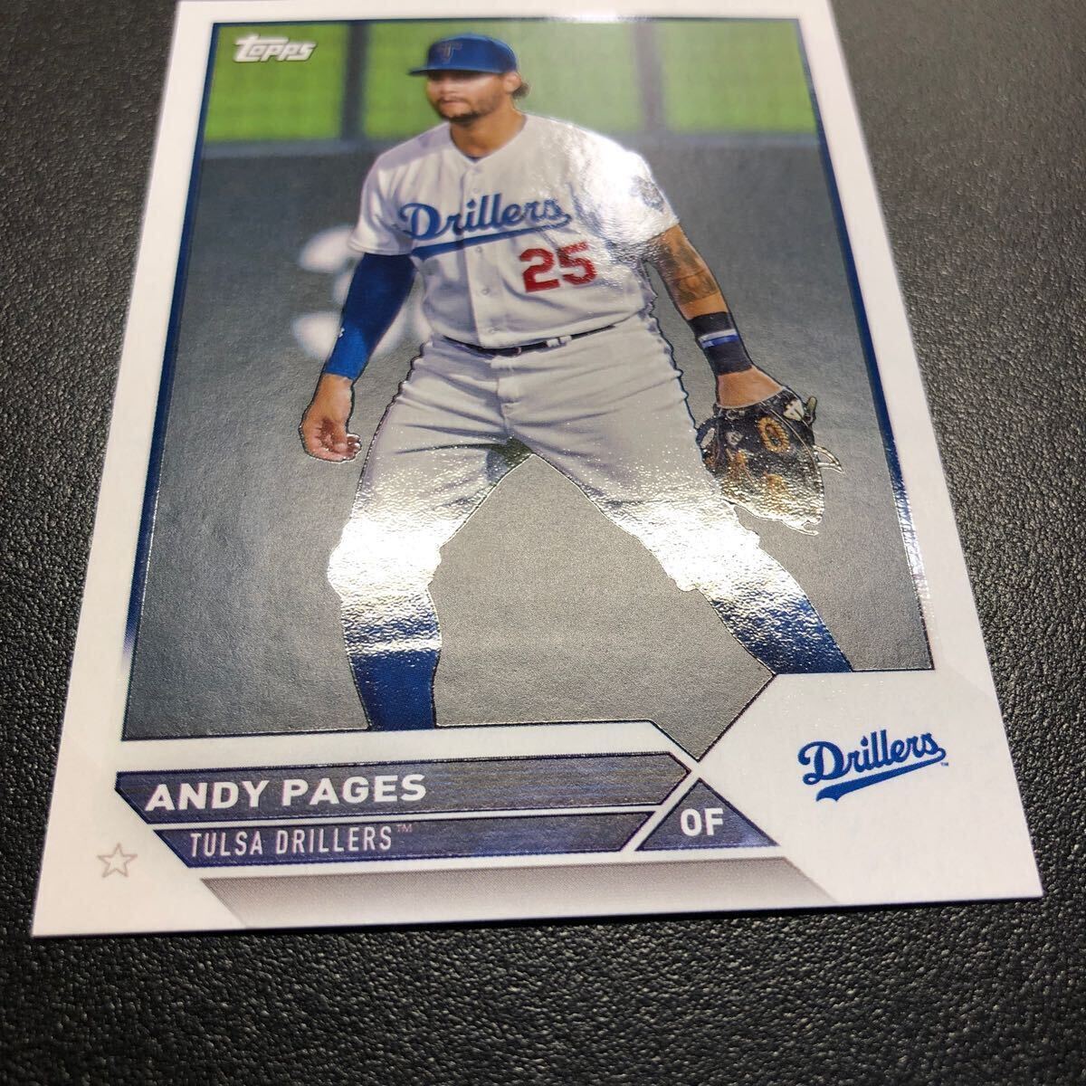 Andy Pages 2023 Topps Pro Debut #PD-99 Tulsa Drillers Dodgers_画像6