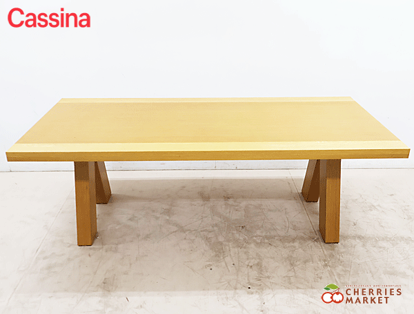◆展示品◆ Cassina カッシーナ SAKI サキ W2200 ダイニングテーブル フィリップ・ユーレル 67万_画像2