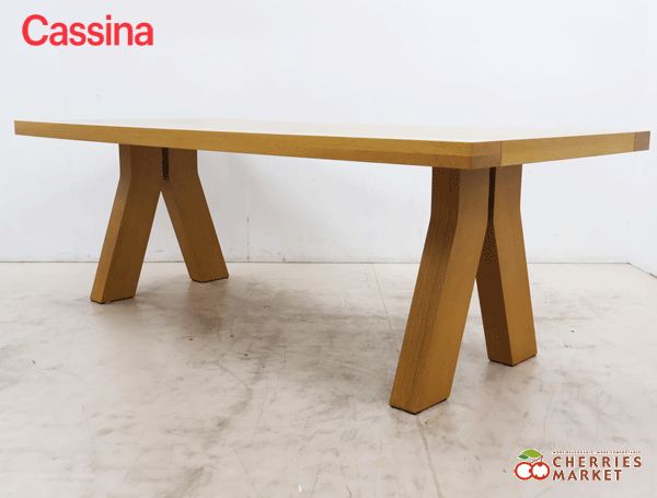 ◆展示品◆ Cassina カッシーナ SAKI サキ W2200 ダイニングテーブル フィリップ・ユーレル 67万_画像3