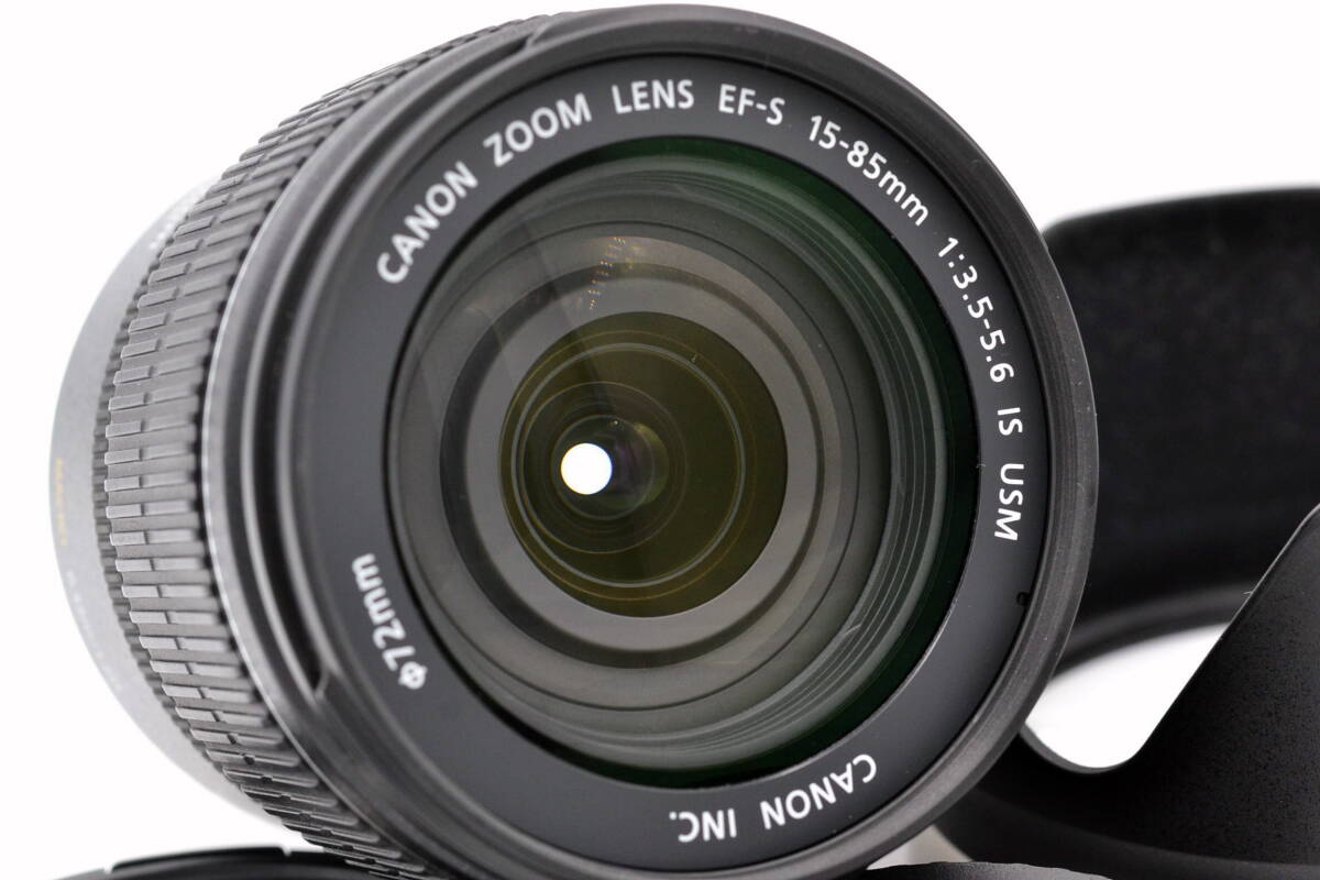 Canon EF-S 15-85mm 3.5-5.6 IS USM 純正 花形 フード付_画像9