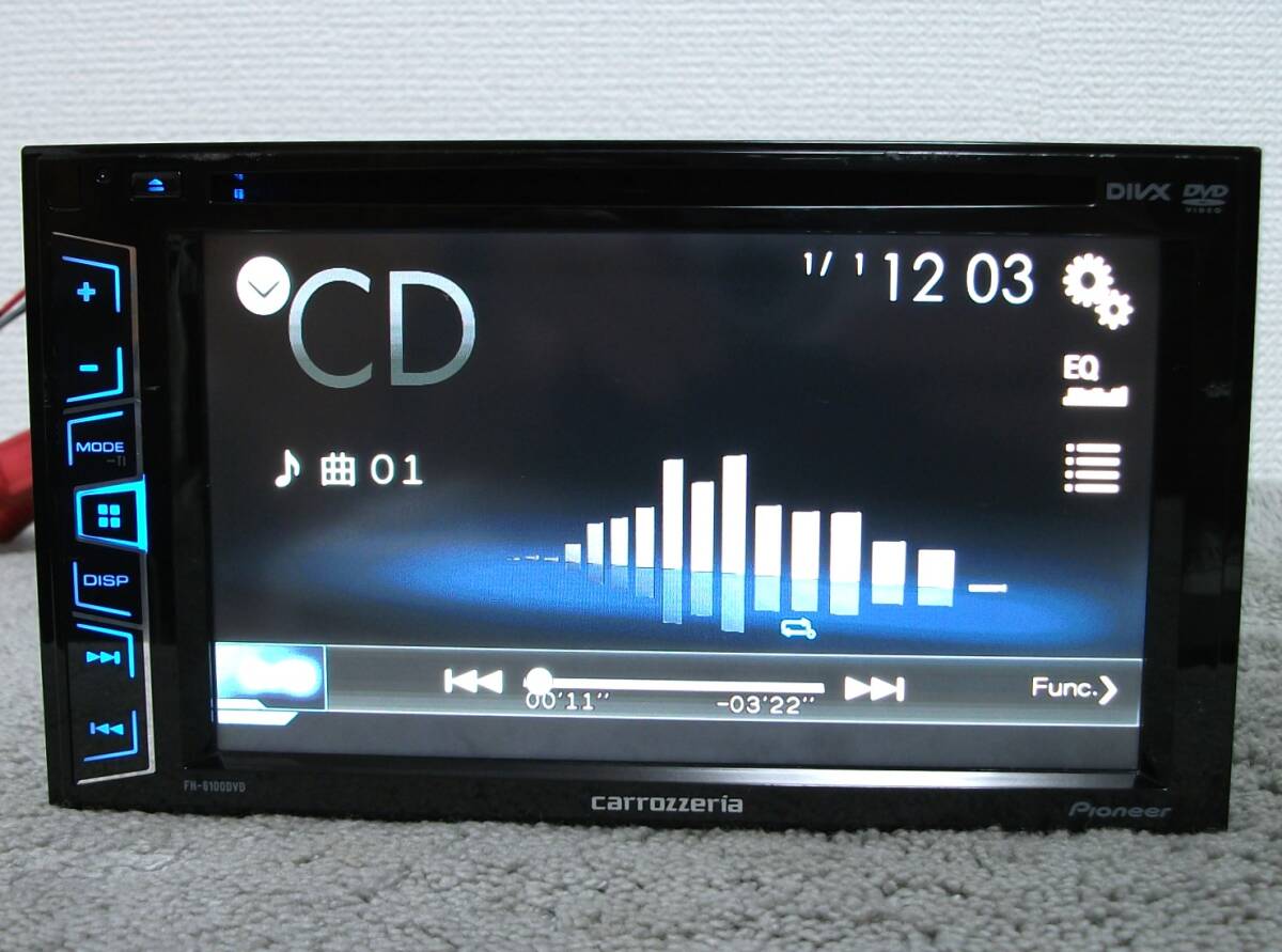  free shipping J Carozzeria FH-6100DVD CD/DVD/USB/AUX/ipod Junk 