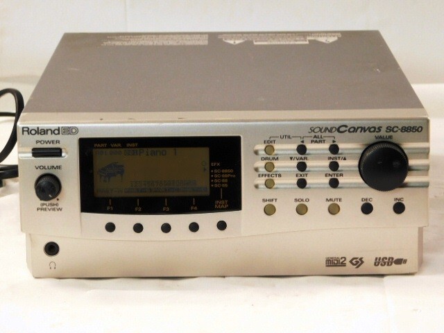 Y320*Roland ED/SC-8850/ аудио-модуль /SOUND Canvas/ Roland ED/ звук парусина / стоимость доставки 730 иен ~