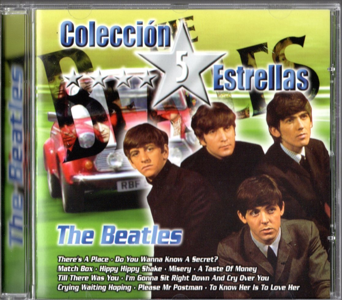 2CD【Coleccion Estrellas 5 ‘The Beatles’ (Spain製 2004年) 】Beatles ビートルズ_画像6