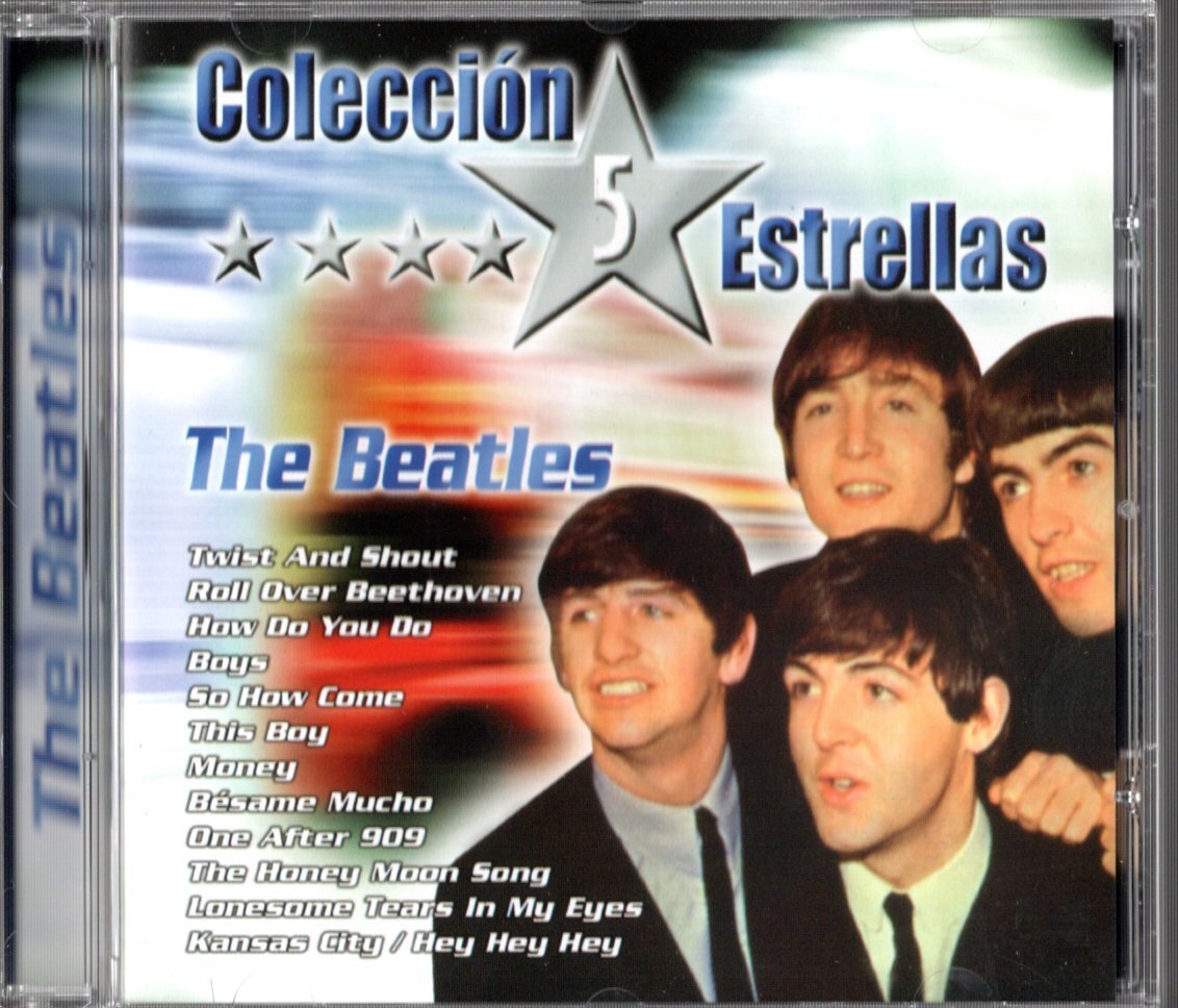 2CD【Coleccion Estrellas 5 ‘The Beatles’ (Spain製 2004年) 】Beatles ビートルズ_画像2