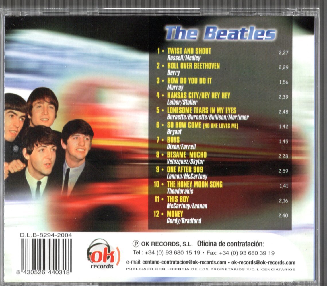 2CD【Coleccion Estrellas 5 ‘The Beatles’ (Spain製 2004年) 】Beatles ビートルズ_画像3