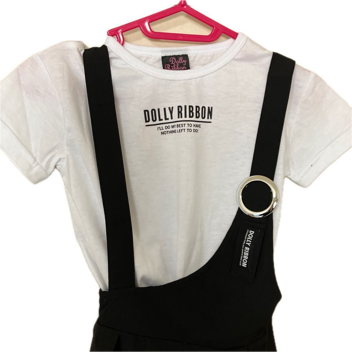 DOLLYRIBBON  2点セット　Tシャツ+キュロットパンツ　サイズ110