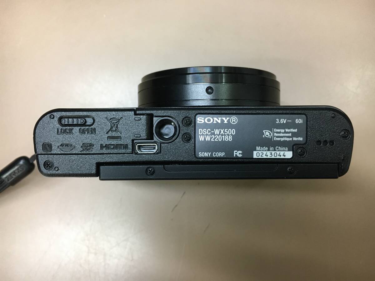 K106[06]K20( камера ) прекрасный товар SONY/Cyber-shot DSC-WX500/ компактный цифровой фотоаппарат / работа OK! 5/16 лот 
