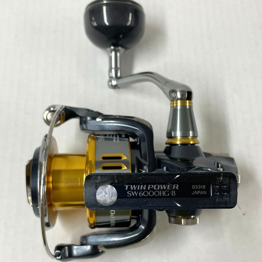 A123[06]4(スピニングリール) 中古/SHIMANO/シマノ/15ツインパワーSW 6000HG/付属品なし 5/19A出品_画像2