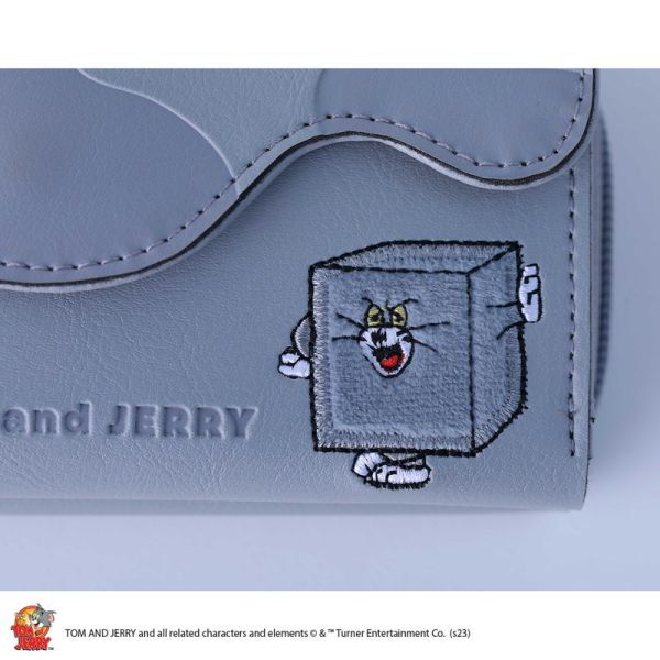 1 135 Tom . Jerry FUNNY ART Tom ver. Mini wallet postage 300 jpy 