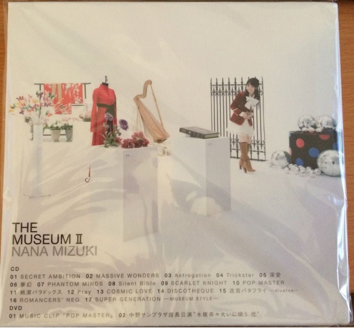 水樹奈々 THE MUSIEUM 1、2、3 初回限定フォトブック仕様盤 CD＋DVD,Blu-ray キンクリ堂限定版＋おまけ 送料込み