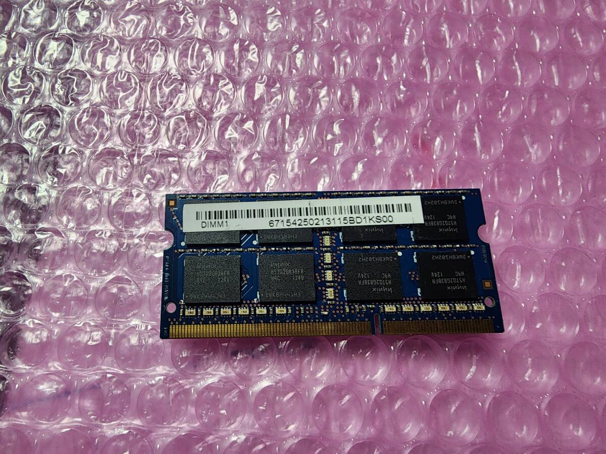 即決 hynix製 DDR3 4GB PC3-10600S SO-DIMM PC3-8500S互換 送料120円～_画像2
