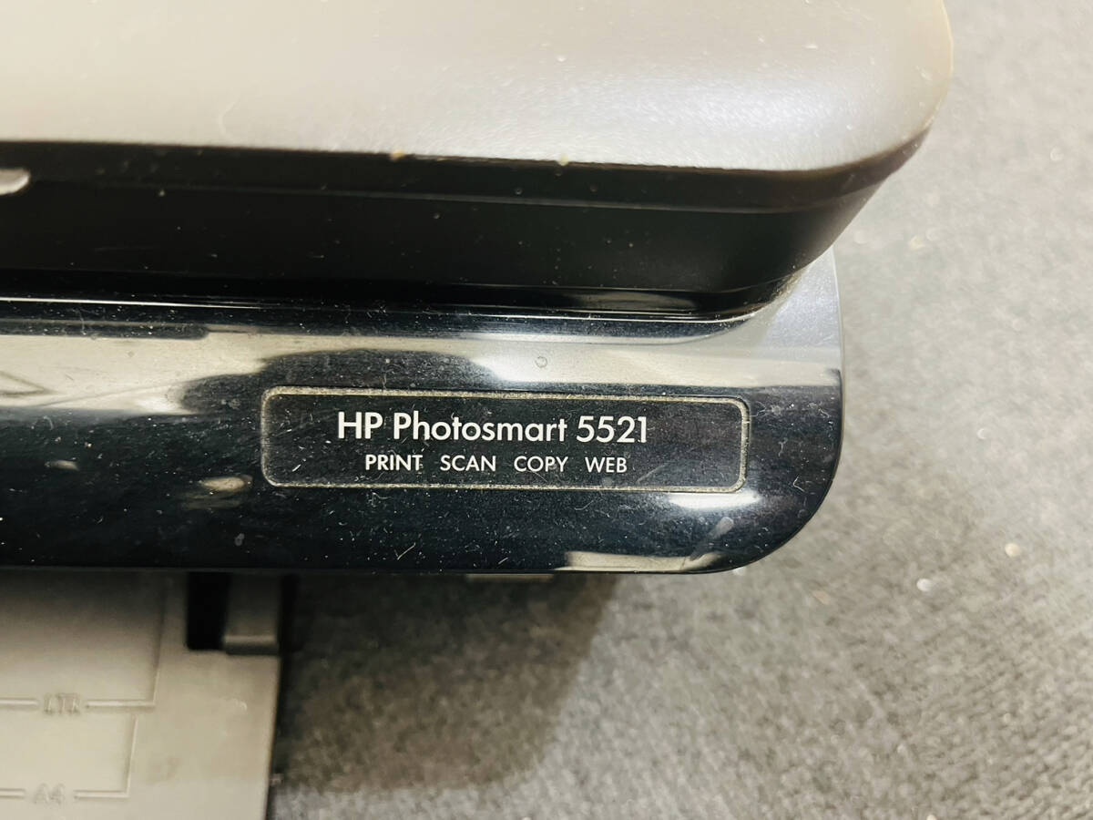 【K-27473】【1円～】 HP Photosmart 5521 コピー スキャナー A4 カラー複合機 ワイヤレス印刷 自動両面印刷 通電確認済みの画像8