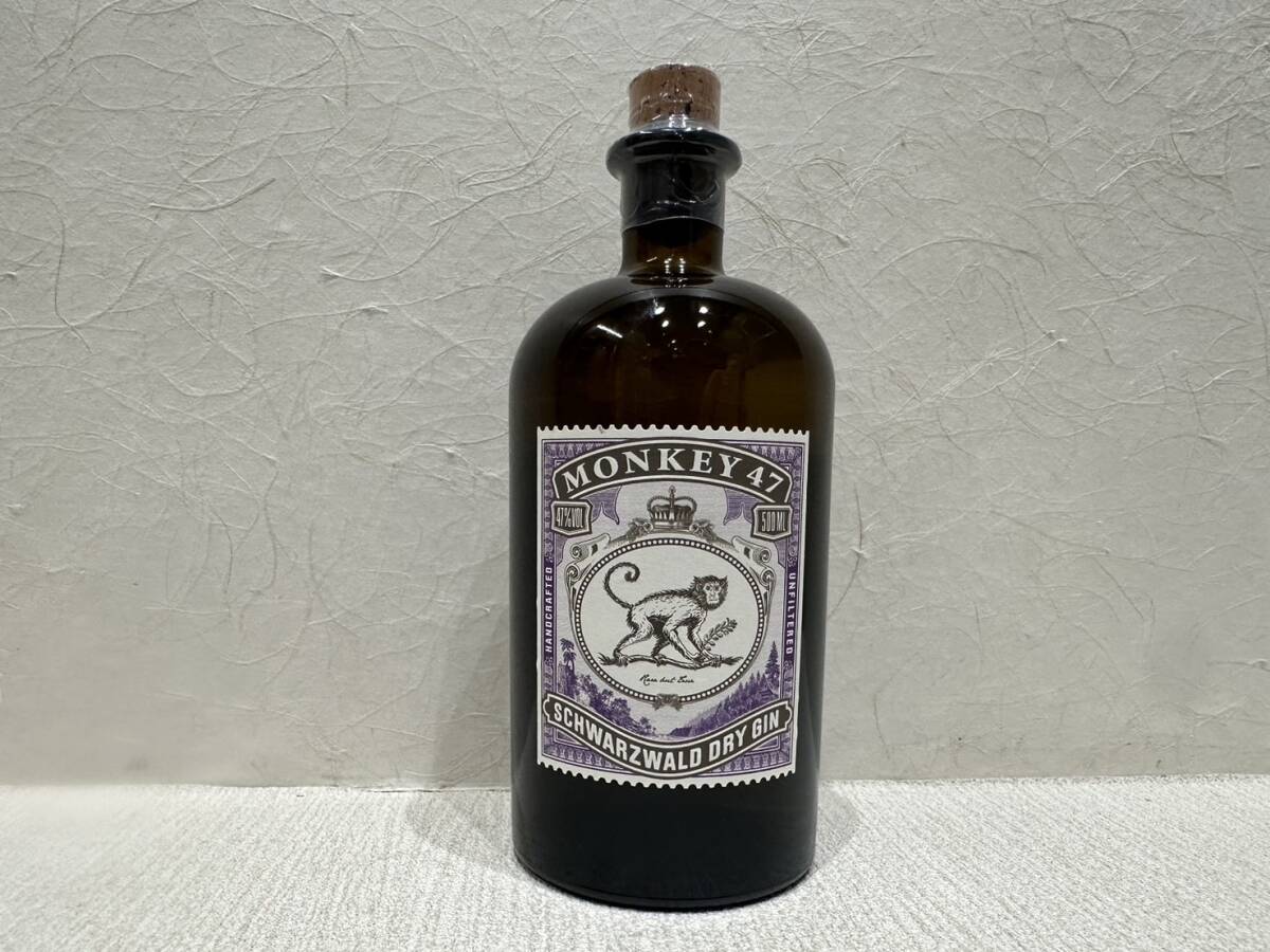 【KIM-2099】【1円～】MONKEY 47 SCHWARZWALD DRY GIN 500ml 47%の画像1