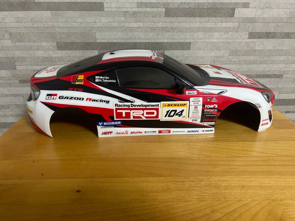 タミヤ トヨタ GAZOO Racing TRD 86 ボディ メーカー 塗装済 XB タミヤ トヨタ GAZOO Racing TRD 86 ボディ メーカー 塗装済 XB