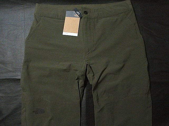 本物正規◆ノースフェイス◆軽量 アクティブパンツ FLASHDRY PRMNT ACTV PNT■36■カーキグリーン■新品/アメリカ限定■/吸湿速乾