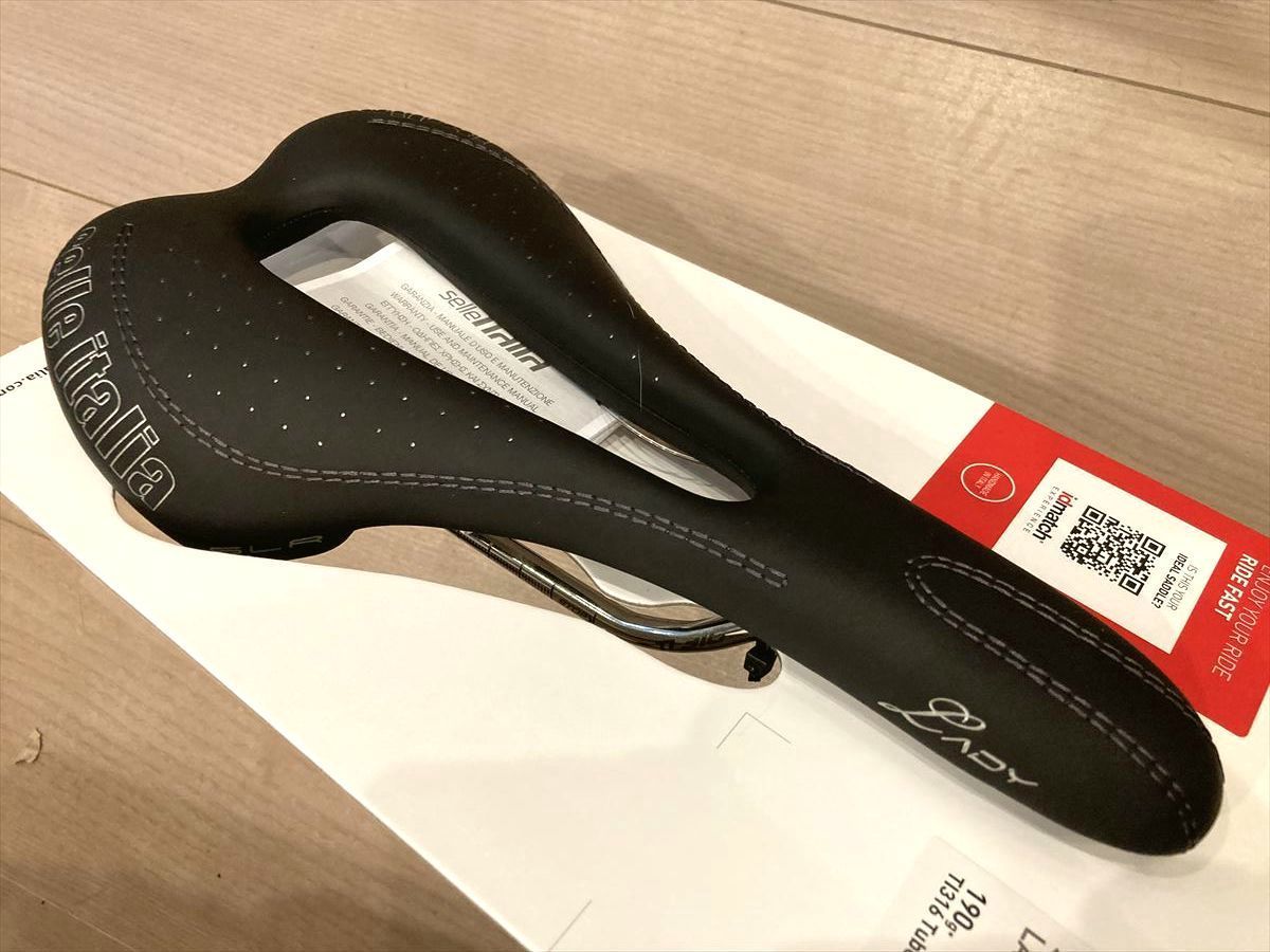 ★残僅か 新品 SELLE ITALIA SLR LADY FLOW Ti316レール L3(145mm X 275mm) 190g 即決_画像1