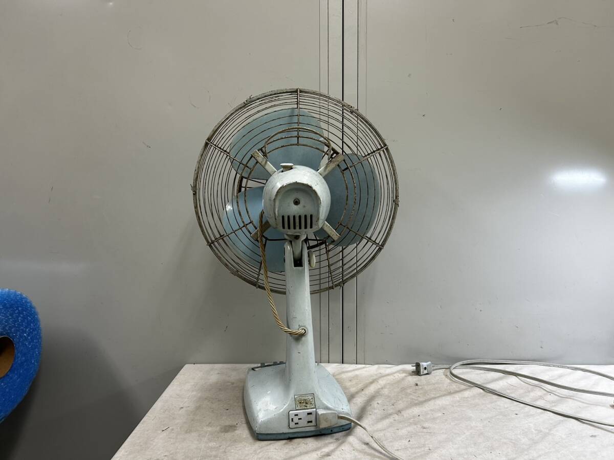 (32) retro National National electric fan 30FB that time thing 