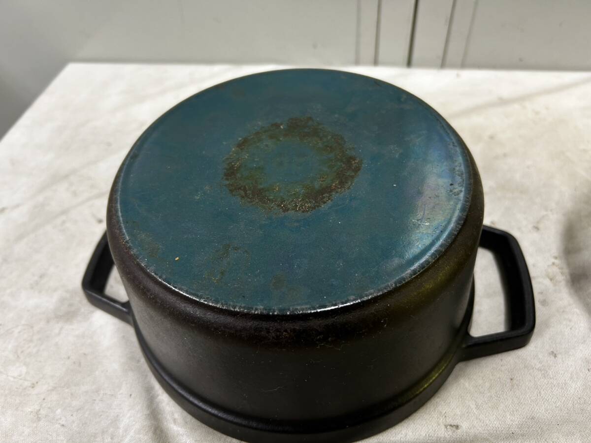 （76）ストウブ 両手鍋 STAUB ココット COCOTTE 調理器具_画像6