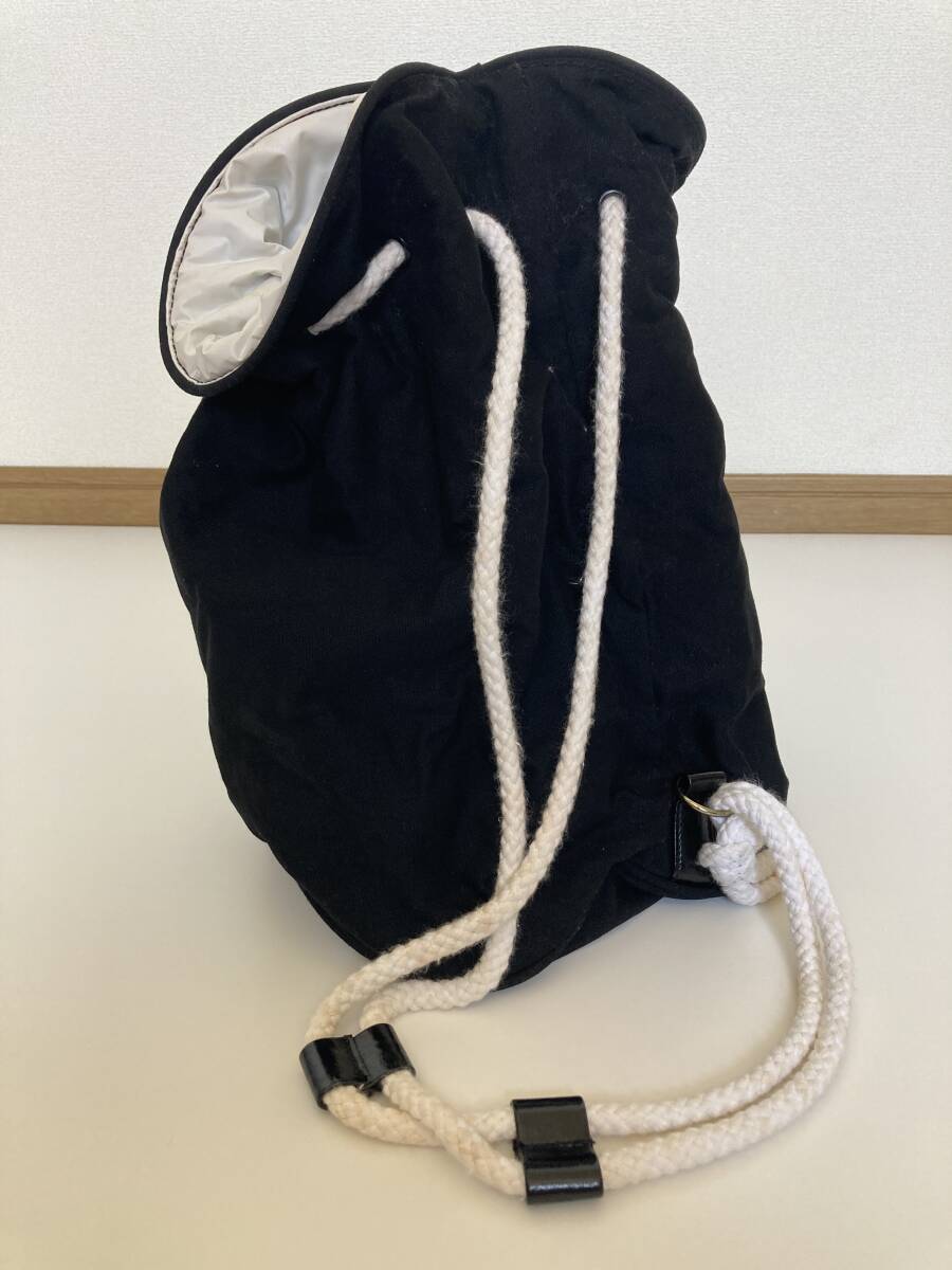 シャネル プールバッグ ロゴ ナップサック ブラック Bibian 比比昂 - ☆ノベルティ☆ シャネル CHANEL ナップサック