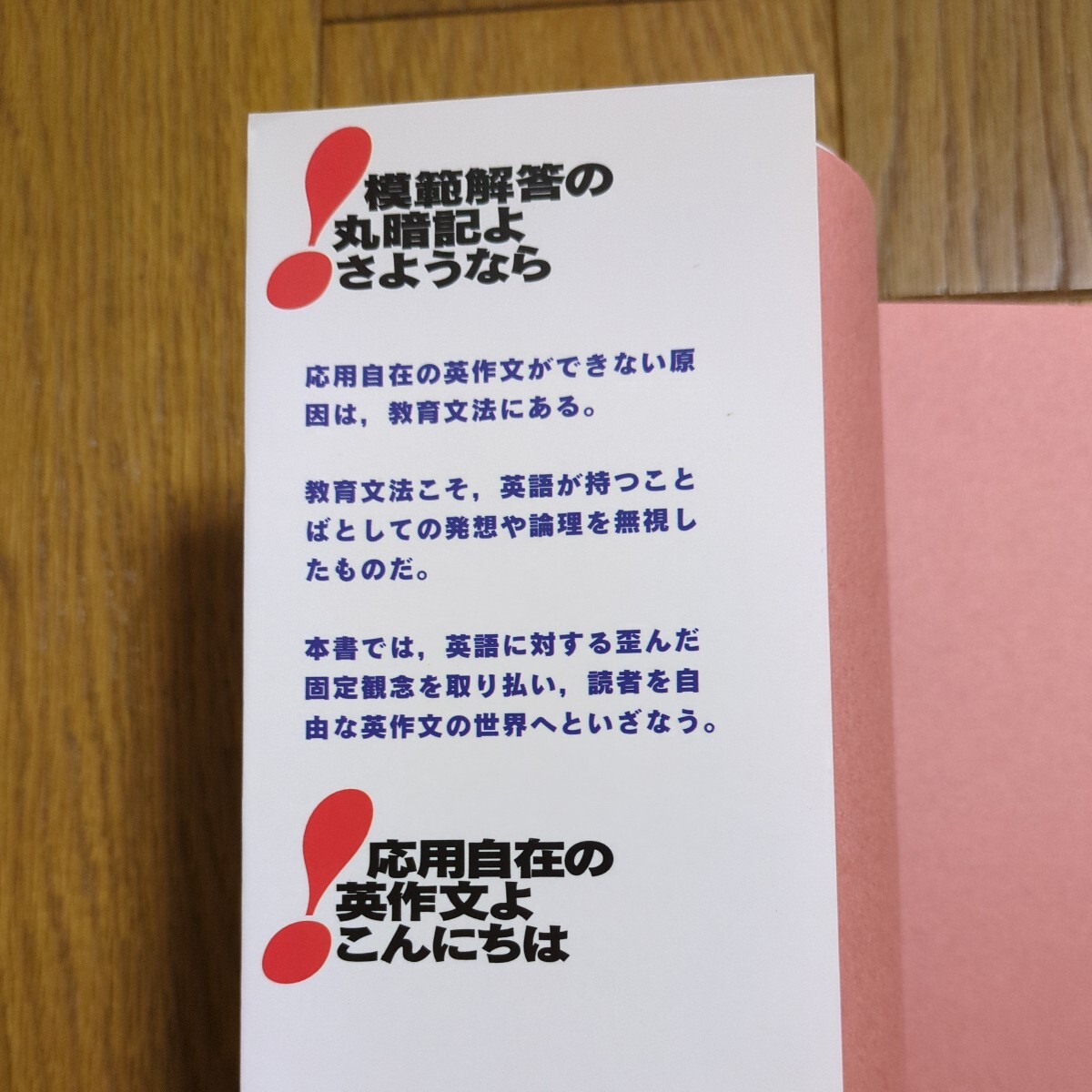 誰も教えてくれなかった英作文 逆転の発想法 中嶋太一郎 日本実業出版社 中古 02202F042