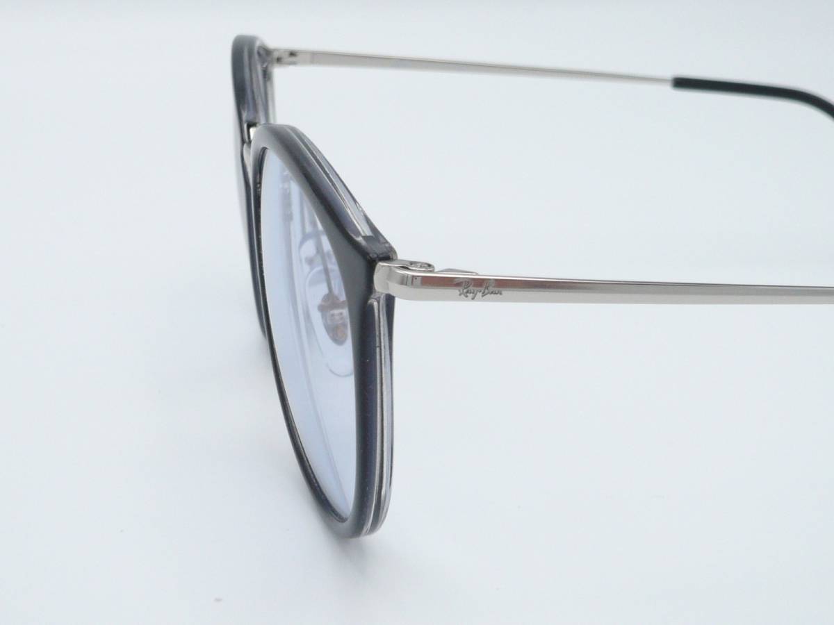 新品 レイバン RX7140-5852-51 メガネ ライトブルー20% RayBan 正規品 UVカット サングラス RB7140 専用ケース付 51サイズ_画像3