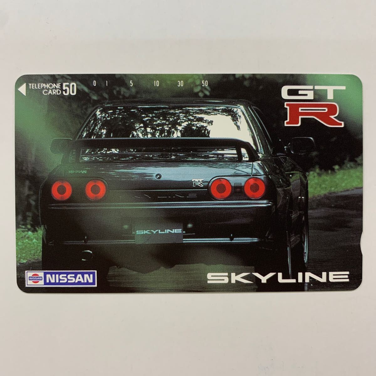 ★50度数テレカ 日産自動車 SKYLINE GT-R 未使用_画像1