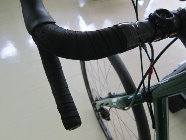 053【即決送込】ロードバイク用　バーテープ　緑色　新品_画像4